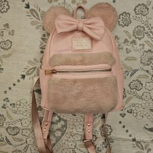 Loungefly Disney Minnie Mouse Backpack Pink Mini